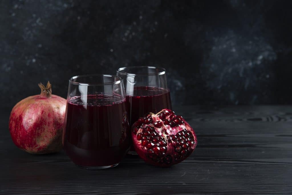 jus de grenade acide ellagique